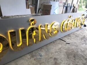 Biển quảng cáo chữ nổi đẹp