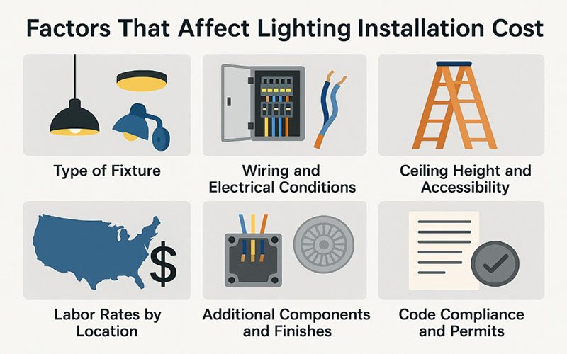 Interior lighting installation price comparison - bảng giá đèn trần decor lắp đặt trọn gói 2026 - quangcao3m.com